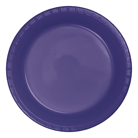 Touch Of Color Purple Plastic Dessert Plates, 7", 240PK 28115011